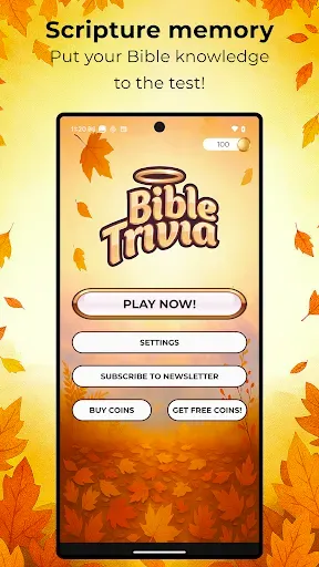 Скриншот 1 — Bible Trivia Game