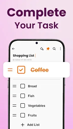Скриншот 4 — AI список зада: список дел App