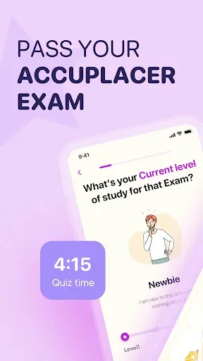 Скриншот 1 — Accuplacer Practice Exam 2026