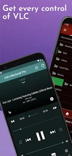 Скриншот 1 — VLC Mobile Remote - PC & Mac