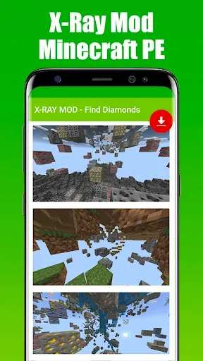 Скриншот 2 — X-RAY MOD - Find Diamonds