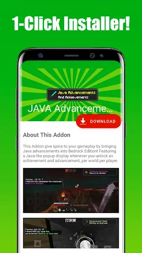 Скриншот 1 — JAVA Advancements Minecraft
