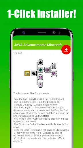 Скриншот 4 — JAVA Advancements Minecraft
