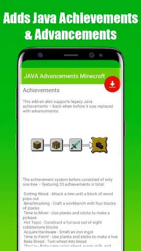 Скриншот 6 — JAVA Advancements Minecraft