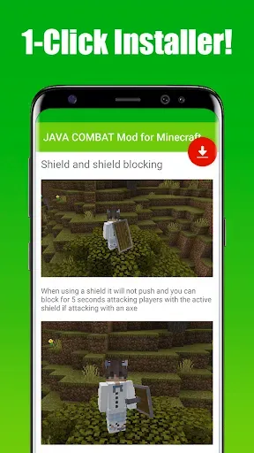 Скриншот 4 — JAVA COMBAT Mod for Minecraft