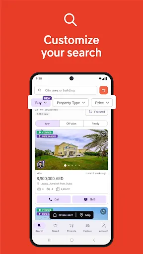 Скриншот 2 — Property Finder - Недвижимость