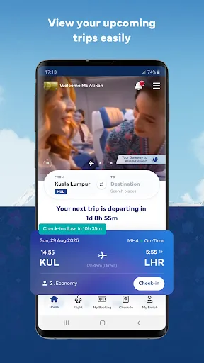 Скриншот 4 — Malaysia Airlines