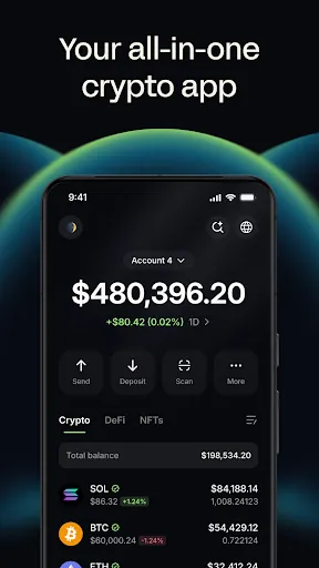 Скриншот 1 — Jupiter Mobile - Solana Wallet