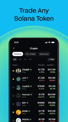 Скриншот 2 — Jupiter Mobile - Solana Wallet