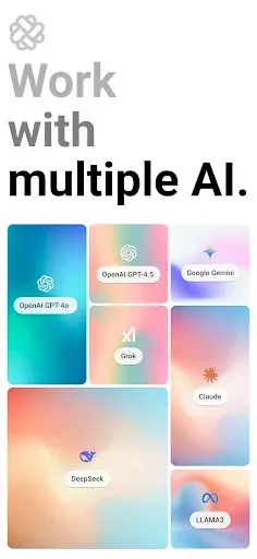 Скриншот 1 — Chatbot App - AI Assistant