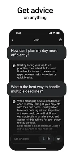 Скриншот 8 — Chatbot App - AI Assistant