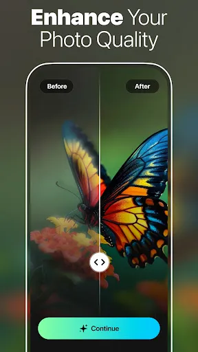 Скриншот 2 — AI Art Generator，Photo Enhance