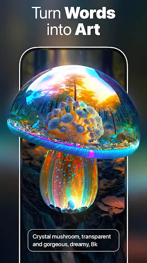 Скриншот 4 — AI Art Generator，Photo Enhance