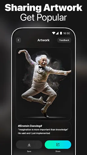Скриншот 8 — AI Art Generator，Photo Enhance