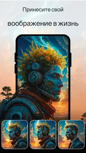 Скриншот 3 — AI Art & Photo Generator ARTLY