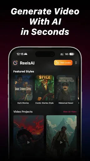 Скриншот 7 — Faceless Reels - AutoAIReel