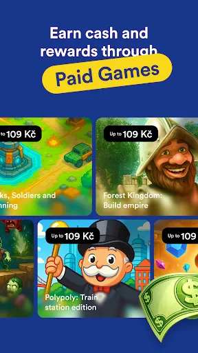 Скриншот 3 — RewardRoo: Play & earn rewards