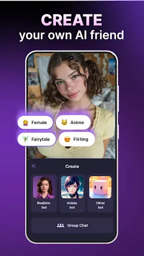 Скриншот 3 — Botify AI: Chatbot & Companion