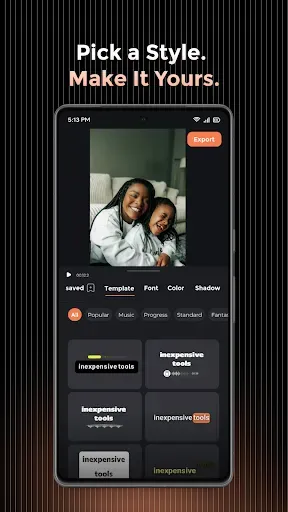 Скриншот 2 — Captiono: AI Subtitles