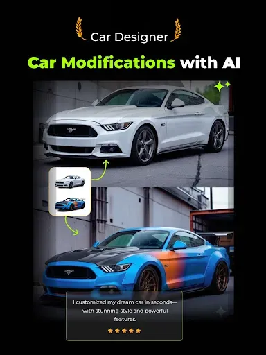 Скриншот 7 — AI Car Modifications - CarMod