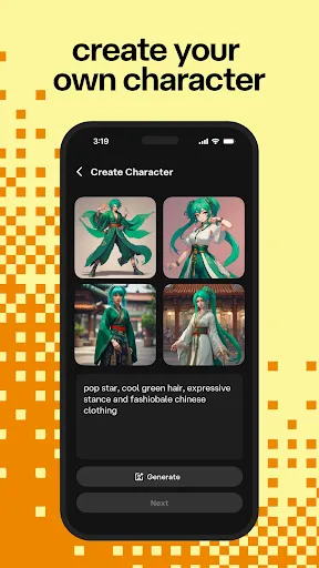 Скриншот 2 — Character AI: Chat, Talk, Text
