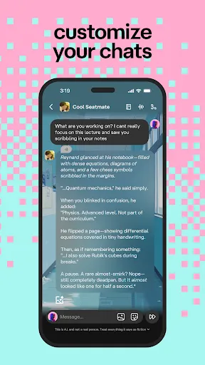 Скриншот 5 — Character AI: Chat, Talk, Text