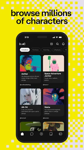 Скриншот 6 — Character AI: Chat, Talk, Text