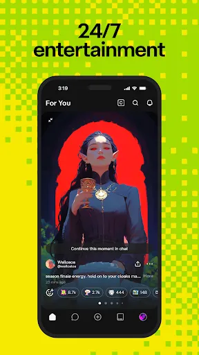 Скриншот 7 — Character AI: Chat, Talk, Text