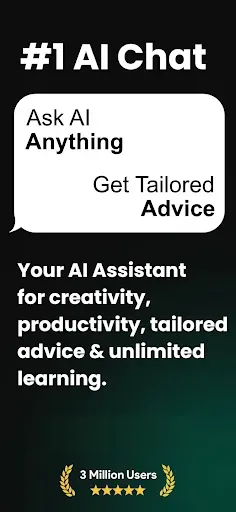 Скриншот 1 — AI Chat App - AI Chat bot
