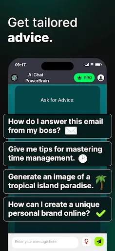Скриншот 3 — AI Chat App - AI Chat bot