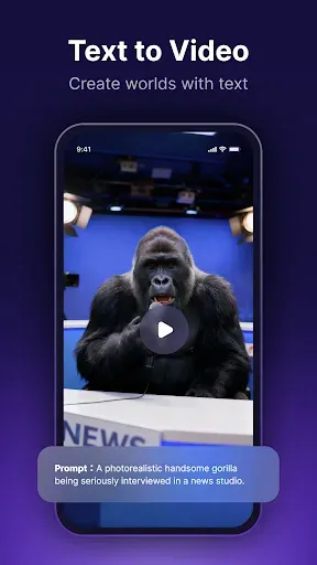 Скриншот 4 — DeeVid：AI Video Generator