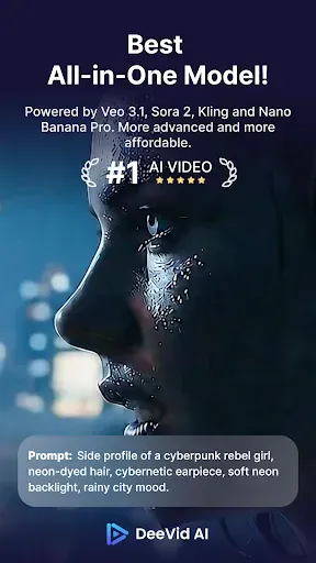 Скриншот 8 — DeeVid：AI Video Generator