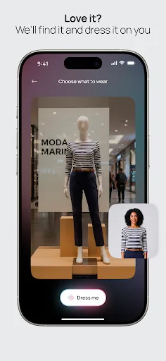 Скриншот 3 — Doris – AI Outfit & Style App