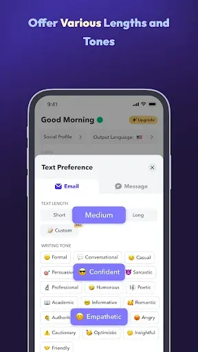 Скриншот 4 — AI Mail, Letter Reply: Xemail