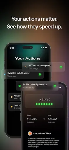 Скриншот 6 — Glow - Weight Loss AI
