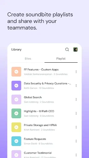 Скриншот 5 — Fireflies: AI notetaker