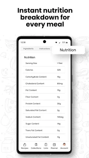 Скриншот 6 — Flavorish | Save Any Recipe