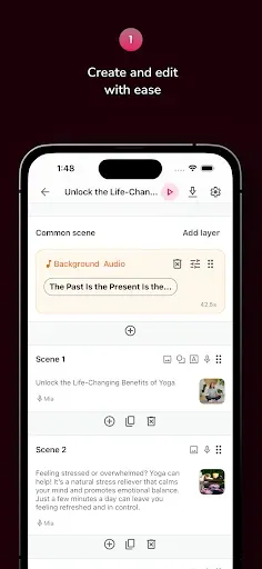 Скриншот 2 — Fliki - AI Video Editor