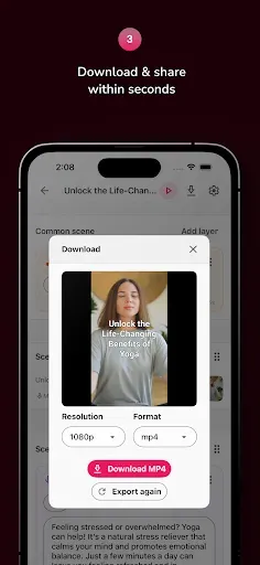 Скриншот 4 — Fliki - AI Video Editor