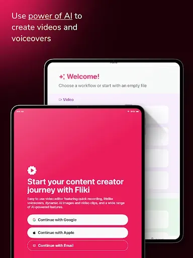 Скриншот 6 — Fliki - AI Video Editor