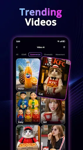 Скриншот 3 — AI Video Generator: 3D AI Mix