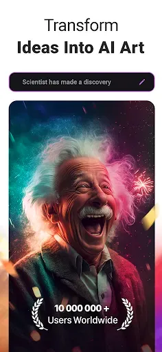 Скриншот 1 — ARTA: AI Art & Photo Generator