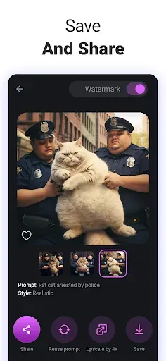 Скриншот 6 — ARTA: AI Art & Photo Generator