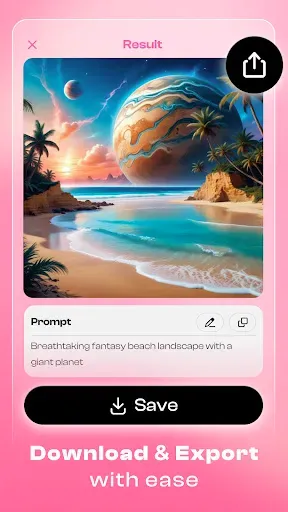 Скриншот 5 — ArtistAI: Ai Image Generator