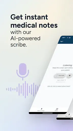 Скриншот 1 — Freed: AI Clinician Assistant
