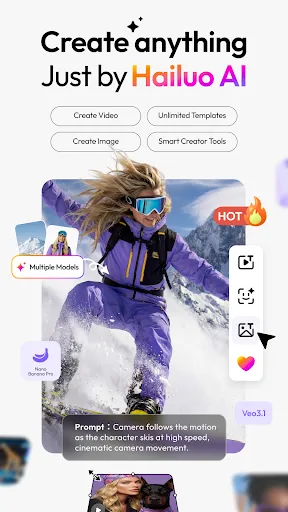 Скриншот 1 — Hailuo Al: Image&Video Maker