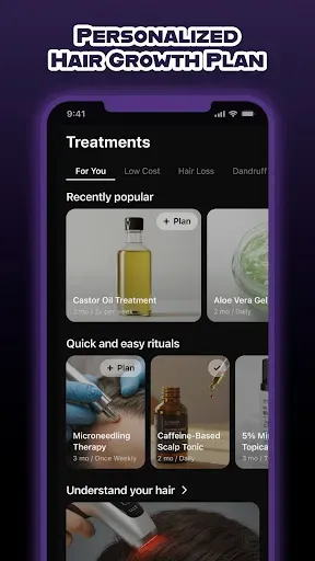 Скриншот 4 — HairCode·Hair Loss Scanner AI