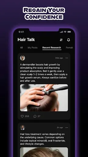 Скриншот 8 — HairCode·Hair Loss Scanner AI
