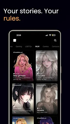 Скриншот 4 — Hangjam: AI Chat and Roleplay