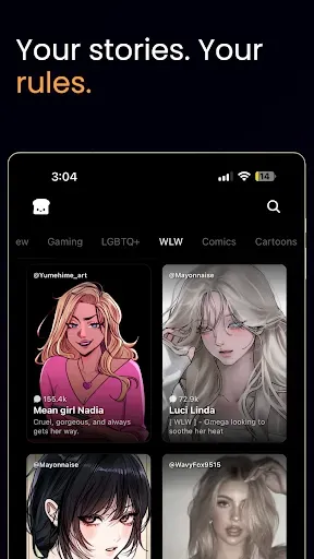 Скриншот 8 — Hangjam: AI Chat and Roleplay